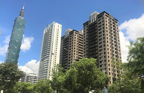 豪宅「台北信義」。 聯合報系資料照