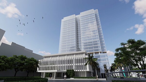 舊市議會公辦都市更新案。圖/新聞局提供