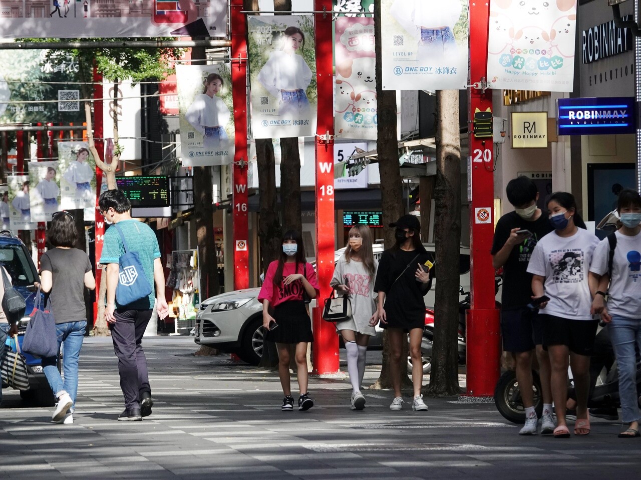 圖為西門町商圈。本報資料照 