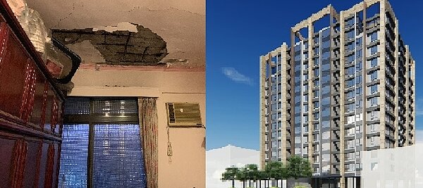 蘆洲光華段更新前後對照圖。圖/新北市府提供