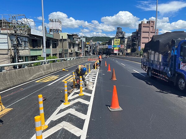 三鶯大橋改建23日正式開放全線通車。圖/新北市府提供