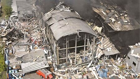 明揚屏東廠發生大爆炸，雖二期新廠未損但舊廠全毀，營運將受波及。為此台塑董事長林健男趕赴屏東關心狀況，並答應盡力幫忙客戶，並給予必要協助。圖∕本報資料照片