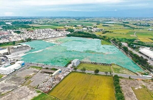 雲林北港工業園區(原萬有紙廠)由台灣金聯資產管理公司接手,日前公開標售。圖/台灣金聯提供
