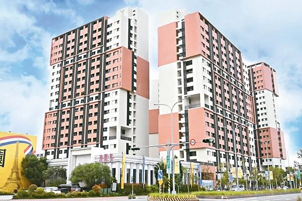 中央政府2025年推行社宅「輪候制」,圖為新店央北社宅。示意圖/新北住都中心提供