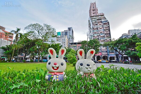 萬華區社會住宅基地,昆明街、開封街二段交接口,中興國小校舍舊址,萬華區房產俯瞰圖,落實居住正義政策,台北好好看系列綠地。(好房News記者陳韋帆/攝影)