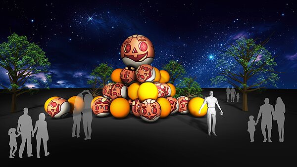 一年一度搞怪盛事「桃園萬聖城」即將在10月21日熱鬧開城。圖/桃園市觀光局提供