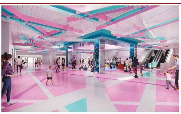 台北車站K區地下街10月1日起試營運。圖/台北市市場處提供