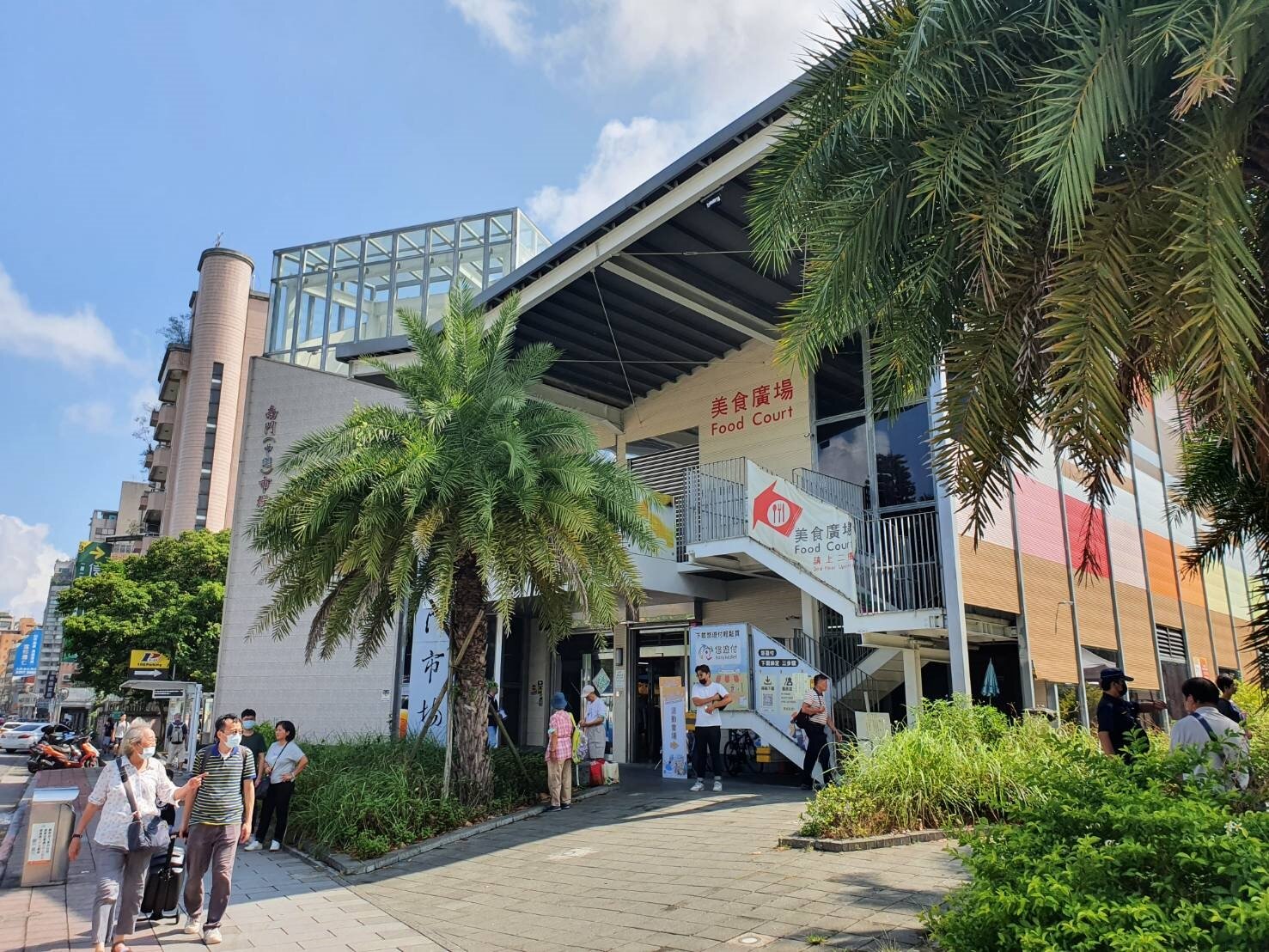 南門中繼市場於年底拆除後，將土地返回給國有財產署。記者邱書昱／攝影 