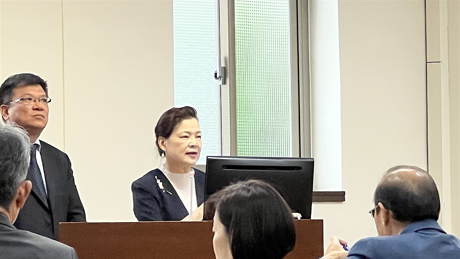 經濟部長王美花表示,正在研擬修改工輔法,除了提高罰鍰也會去調整管理化學物品的細項。記者柳名耕/攝影