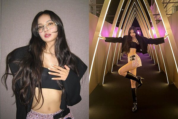 Lisa外型亮麗。圖/摘自IG