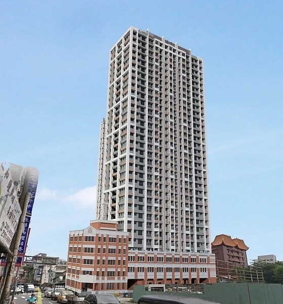 新莊文德段公辦都市更新案。完工示意圖/新北財政局提供