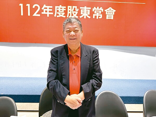 愛山林董事長祝文宇。記者朱曼寧/攝影