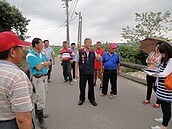 康芮颱風帶來豪雨　外埔河川堵土木急搶修