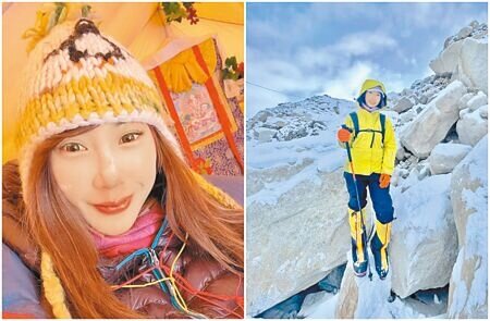 
「登山女神」曾格爾。（本報資料照片）
