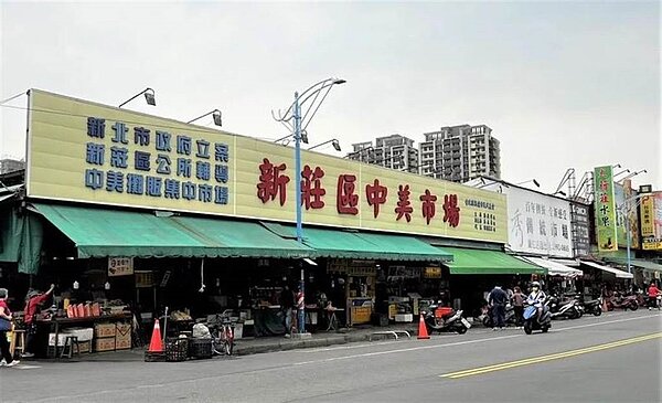 新莊第一公有市場將異地遷建至新莊文高二用地,因此位於基地的中美市場攤商安置問題成為民代關注的焦點。(新北市政府城鄉局提供/呂健豪新北傳真)