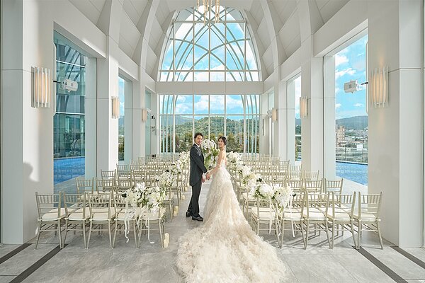 台北漢來大飯店有天空森林戶外禮堂與國際俱樂部九大亮點耀眼登場。圖/業者提供