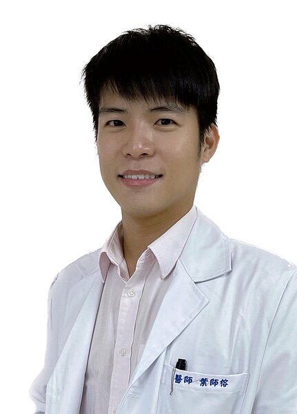 中興院區眼科葉師榕醫師。圖/北市立聯合醫院提供