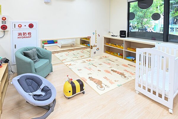 龍潭中山社區公共托育家園7日開幕。圖／桃園市政府提供