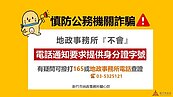 詐團新招！假冒地政事務所主管　「確認不動產權」騙個資