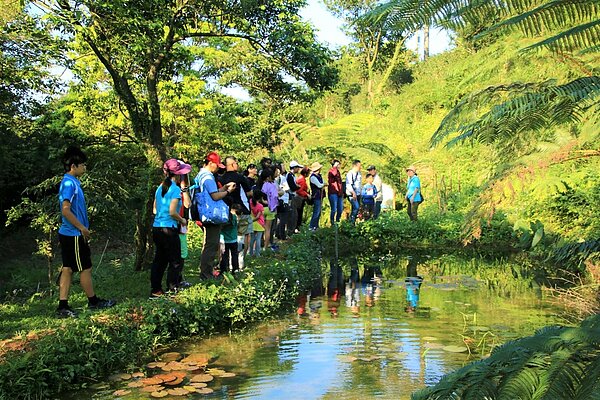 宛如現代桃園源的龍崗社區，具有豐富的生態景觀，吸引民眾前來探訪。圖／新北市政府提供