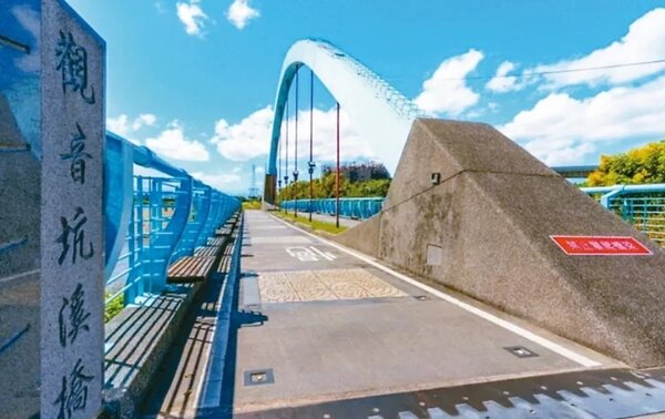 新北市五股區觀音坑溪橋即將重建。圖／聯合資料照片
