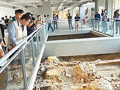 台南古蹟在校園　清代道署遺構展示揭幕