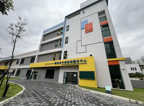 嶄新的佳和公園健身中心4月29日起5天免費試營運。圖/新北市體育處提供