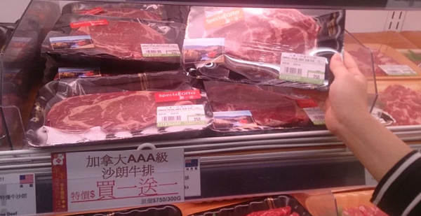 我國將開放加拿大全牛齡牛肉進口，並公布「加國牛肉風險評估報告」。聯合報資料照片