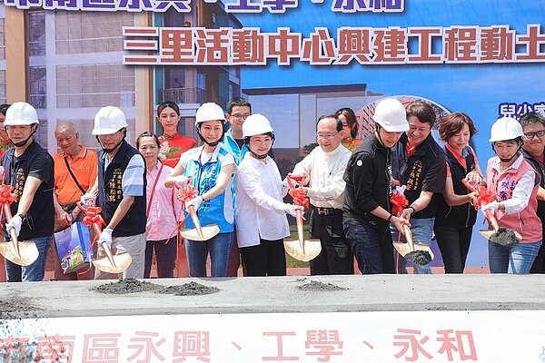 南區工學二街將興建地上4層活動中心。圖/台中市府提供