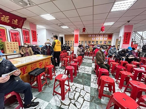 民安里銀髪族共餐日暨防詐騙宣導活動