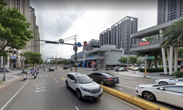 新竹慈雲路將調整假日綠燈秒數。圖／翻攝自Google Map