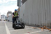 透地雷達檢測　莊敬六街地質穩定性