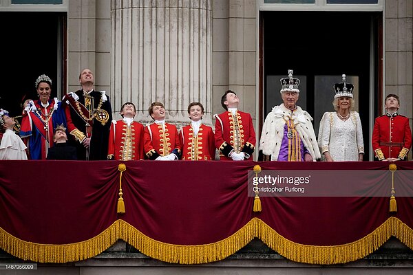 70年來第一次英王加冕典禮。 圖/取自The British Royal Family官方臉書