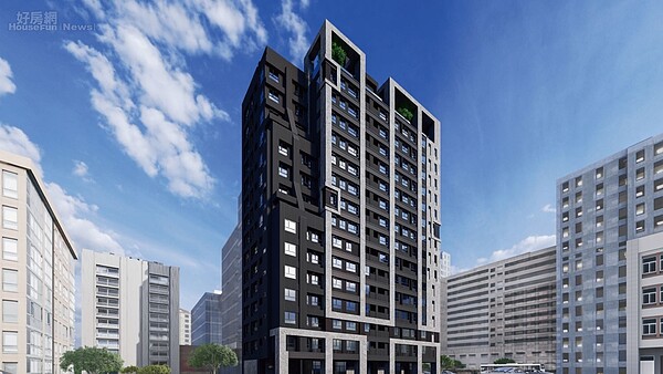 「品嘉W house」是位在台北市民權西路的都更案,步行至捷運民權西路站只要3分鐘。(圖 / 品嘉建設提供)