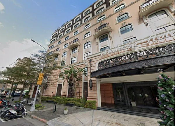 前身為台北戀館、台北和璞飯店的建築示意圖。圖/截自Google地圖