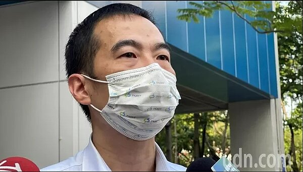 台中捷運公司發言人、運務處長許泰銘表示，明天可對外完整報告事故經過。圖／記者劉柏均攝影