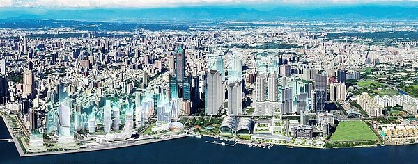 「亞灣智慧科技創新園區推動方案(亞灣2.0)」計畫11日經行政院核定通過,由5年投入106.64億元擴增為7年170.39億元。(高市府經發局提供/洪浩軒高雄傳真)