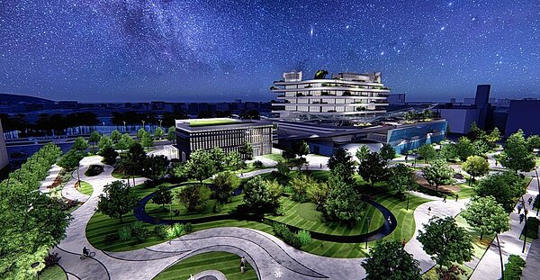 北市民生水資中心預計2024年完工。圖/北市府提供