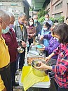 港嘴里銀髮族共餐活動