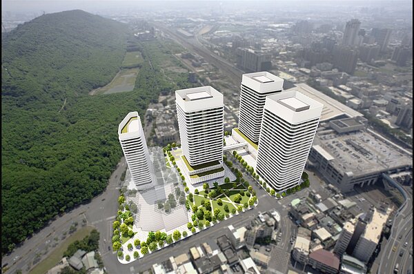 左營高鐵科技之心都計變更通過。圖／高雄市財政局提供