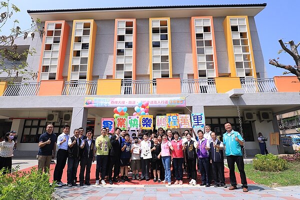 台中市府爭取中央協助,加上市府自籌款,總計投入8,946多萬元新建西棟大樓。圖/台中市政府提供