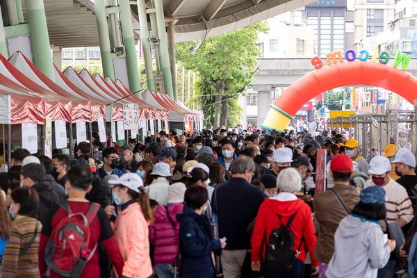 2023臺北傳統市場節5／27花博長廊廣場登場。圖／北市府提供