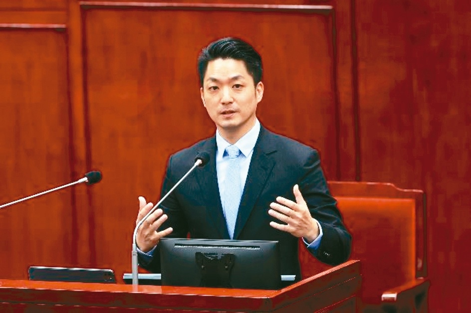 台北市長蔣萬安昨天赴議會專案報告。記者余承翰／攝影 