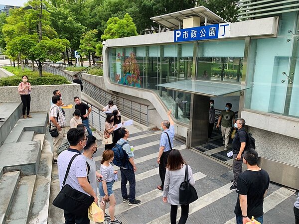 市政公園地下停車場鄰近商圈,市府透過OT招商,盼透過業者新創意,提供優質停車服務。圖/台中市政府提供
