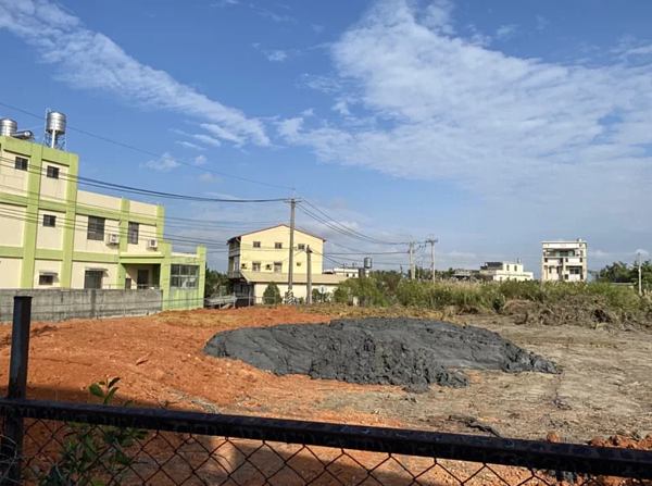 農地未經許可移入土方整地。圖/台中市環保局提供