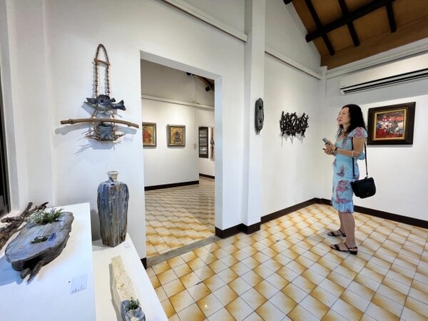 水交社文化園區添亮點，「邊城海納藝術中心」新開幕。圖／台南市文化局提供