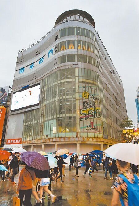 誠品生活116曾是西門町重要地標,已於2015年底歇業,現由快時尚H&M進駐。(王英豪攝∕本報資料照片)