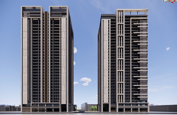 建築模擬圖。圖／新北市政府提供