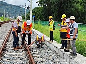 花東鐵路雙軌化　今完成「南平－萬榮站」履勘作業