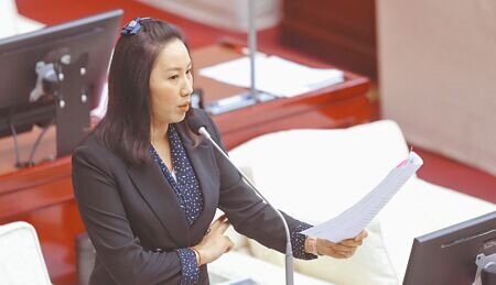 台北市議員林杏兒接獲民眾陳情,把車停在地下式消防栓附近,因為路邊沒有畫紅線結果被開罰單。(本報資料照片)